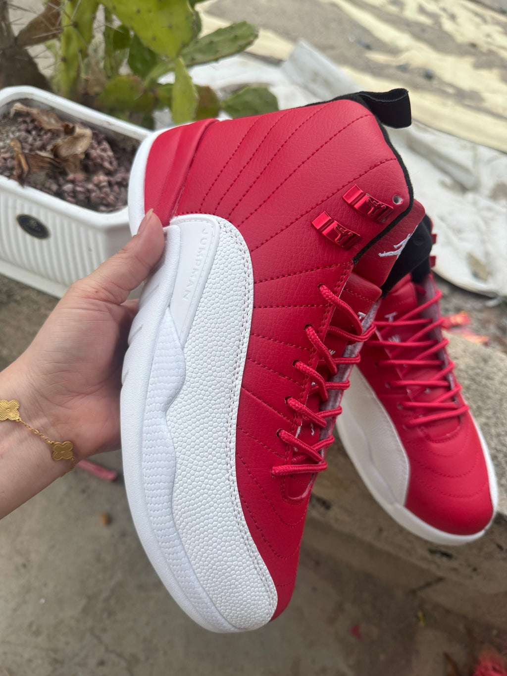 "Gym Red" Air Jordan 12 Retro - product image from the listing.