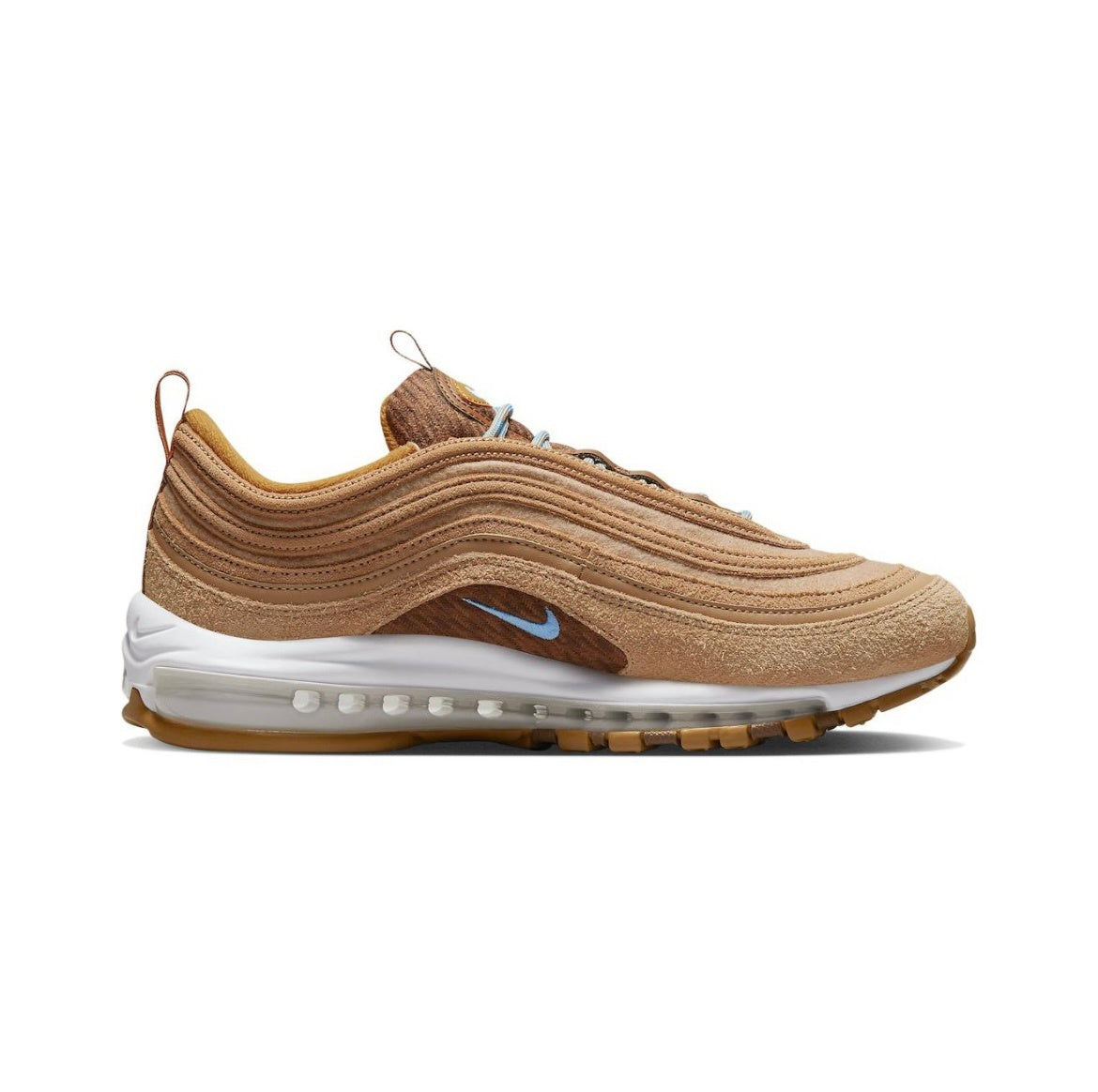 Nike Air Max 97 DZ5348-288 Sneakers in Brown and Tan - product image from the listing.