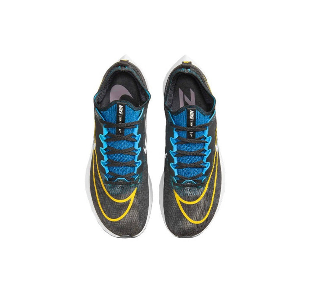 Nike Zoom Fly 4 Running Shoes in Black Blue CT2392-003 - product image from the listing.
