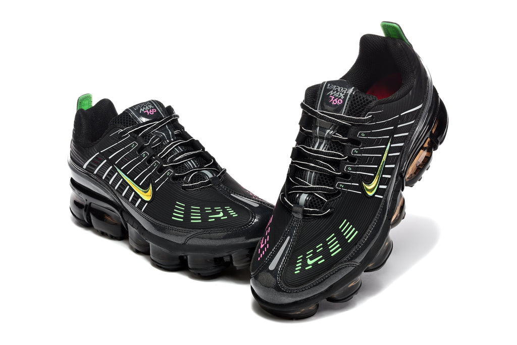Nike Air VaporMax 360 Sneakers in Black Green CK2718-001 - product image from the listing.
