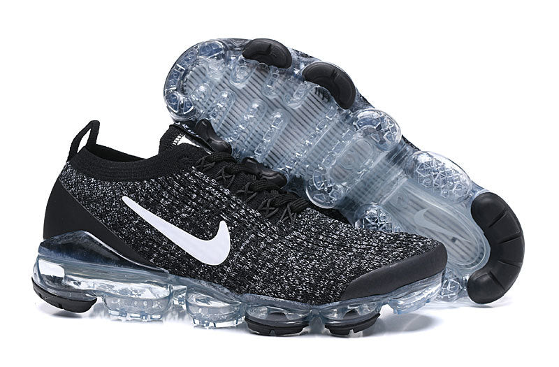 Nike Air VaporMax Flyknit Sneakers in Black White AJ6900-212 - product image from the listing.