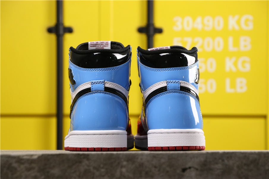 Air Jordan 1 Fearless High-Top Sneakers CK5666-100 - product image from the listing.