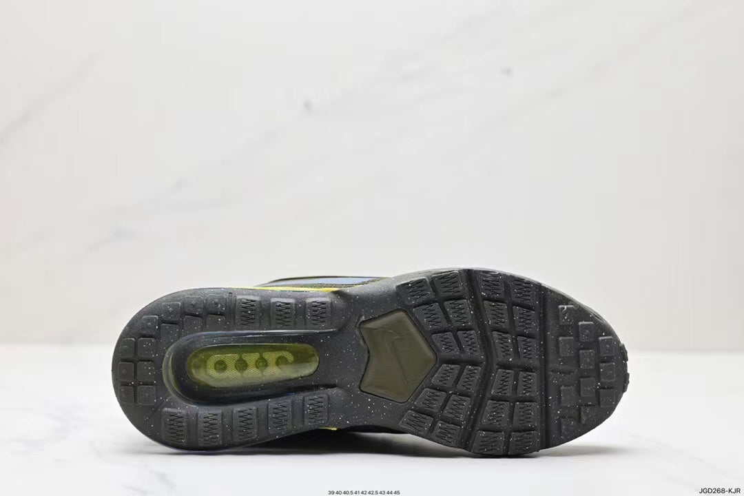 Nike Air Max 270 Trek Sneakers in Olive Grey Volt - product image from the listing.
