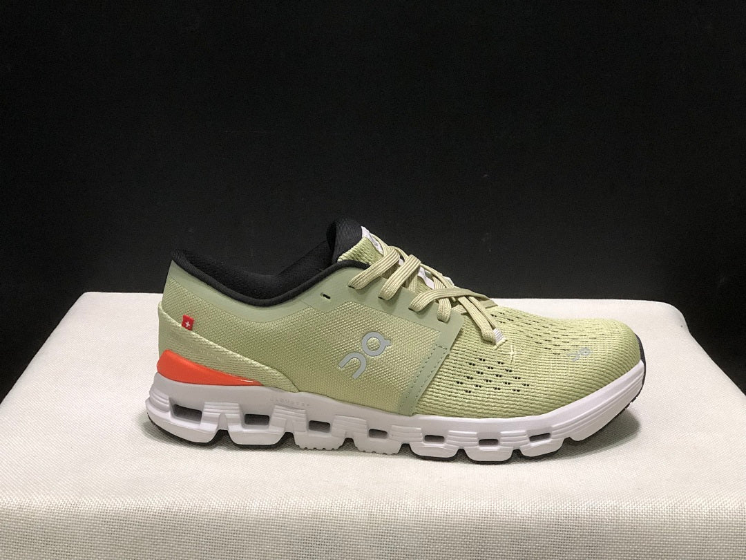 On Cloud X 4 Sneakers in Sage in Green - product image from the listing.