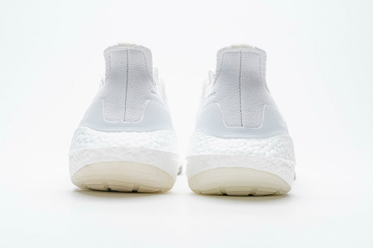 Adidas Ultraboost 21 Running Sneakers in White FY0379 - product image from the listing.