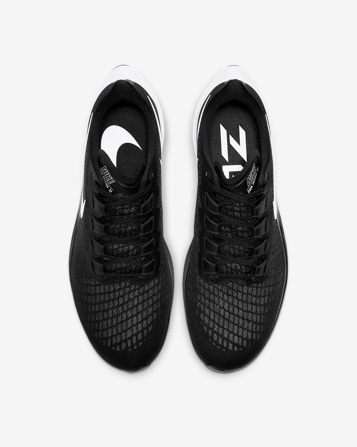 Nike Air Zoom Pegasus 37 Running Shoes in Black BQ9646-002 - product image from the listing.
