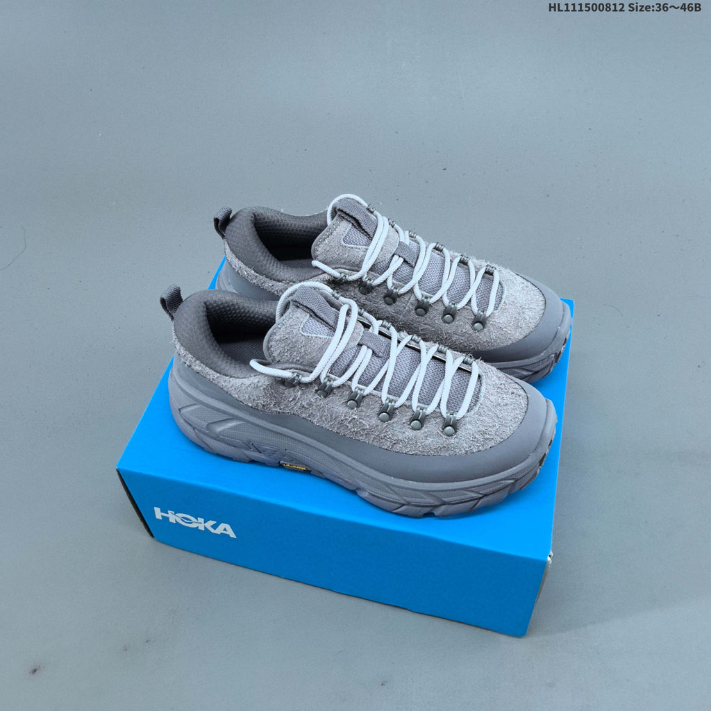 HOKA Tor Low-Top Sneakers in Summit - product image from the listing.