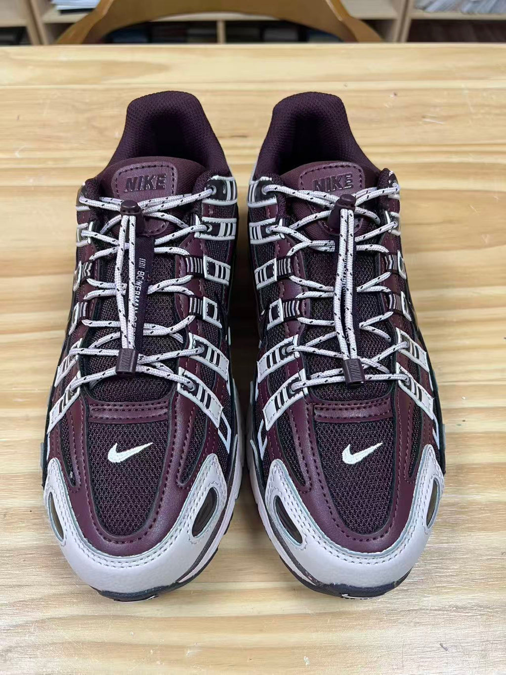 Nike P-6000 Sneakers Plum in Black White IM5237-600 - product image from the listing.