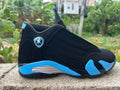 "Black University Blue" Air Jordan 14 Retro 2026 - product image from the listing.