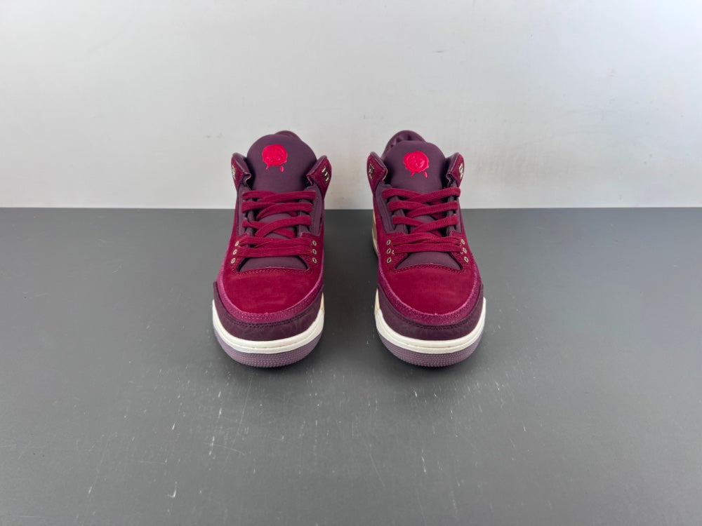 "BIN 23" Air Jordan 3 Burgundy - Global Limited 2,300 Pairs - product image from the listing.