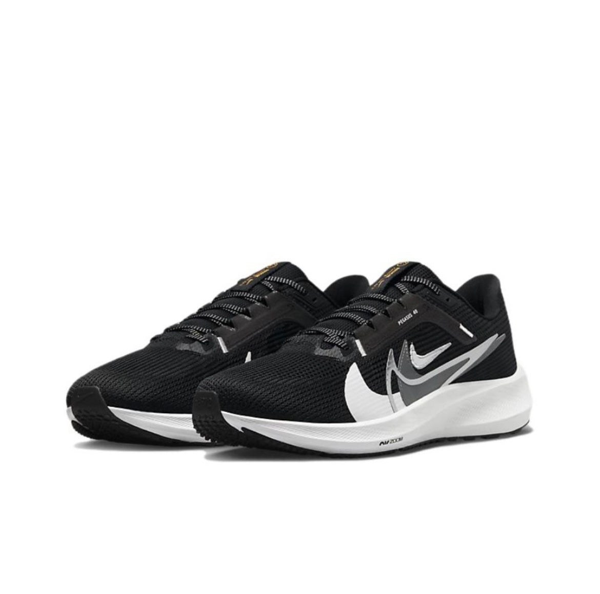 Nike Pegasus 40 PRM Running Shoes in Black FB7179-001 - product image from the listing.