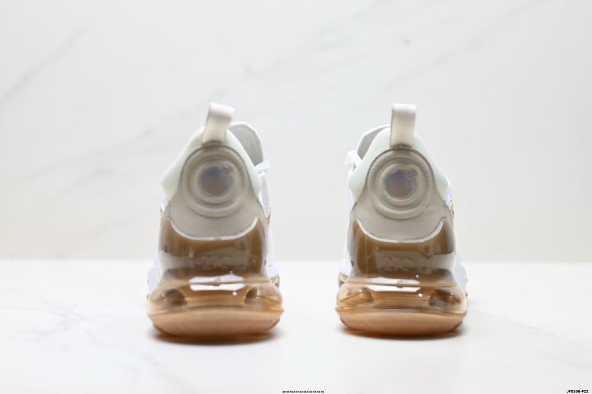 Nike Air Max 720 Sneakers in White and Tan - product image from the listing.
