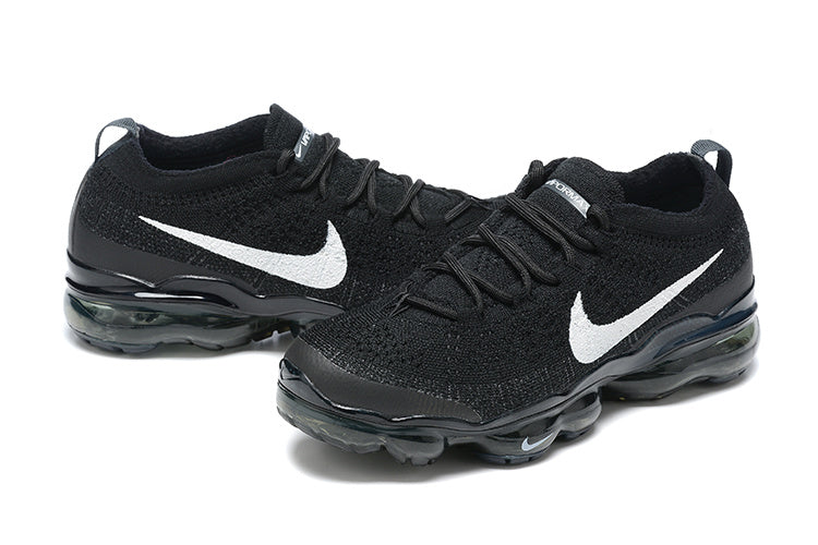 Nike Air VaporMax 2023 Flyknit Sneakers in Black White DV1678-100 - product image from the listing.