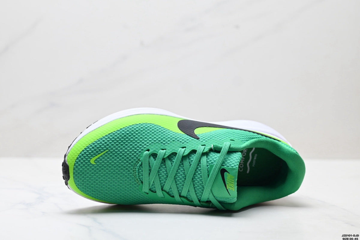 Teal and Lime Nike Revolution 8 Running Shoes - product image from the listing.