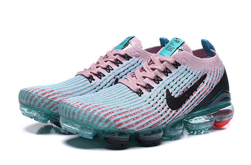Nike Air VaporMax Flyknit 3 in Pastel Blue Pink AJ6900-401 - product image from the listing.