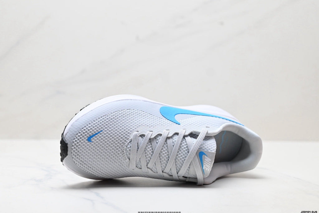 Nike Revolution 8 Running Shoes, in White and Blue - product image from the listing.