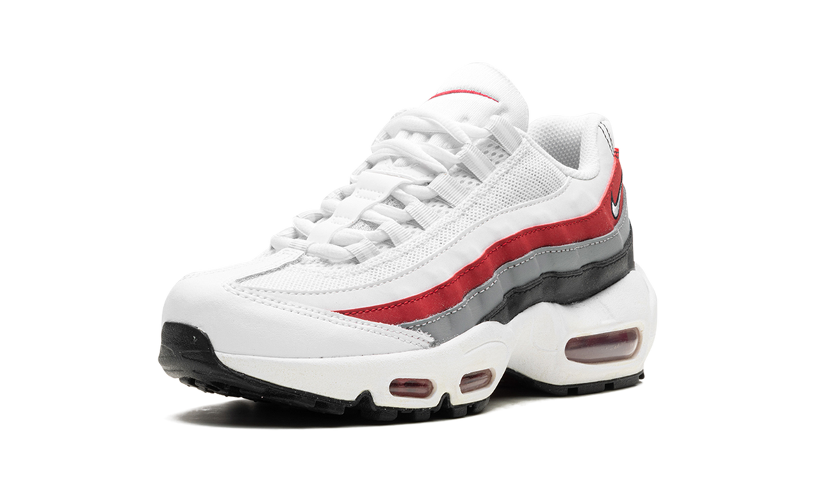 "Black Varsity Red" Air Max 95 Recraft GS CJ3906 013 - product image from the listing.