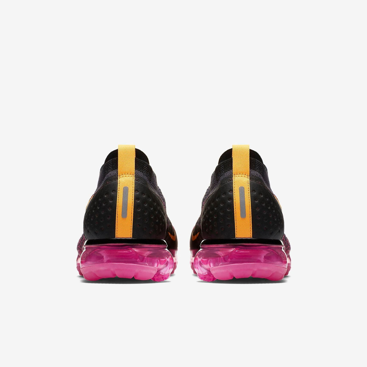 Nike Air VaporMax Flyknit 2 Running Shoes in Black Yellow - product image from the listing.