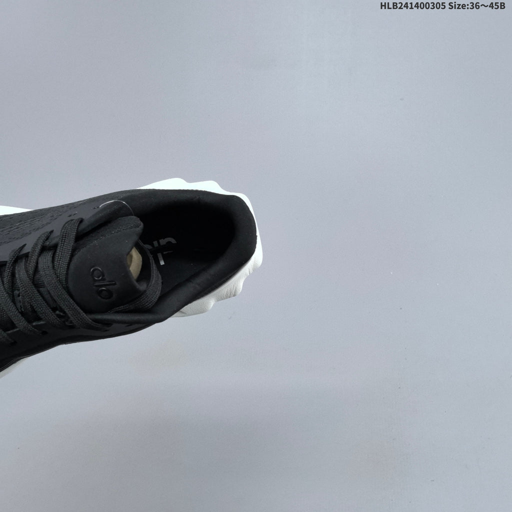 Alo Recovery Mode Running Shoes, in Black and White - product image from the listing.
