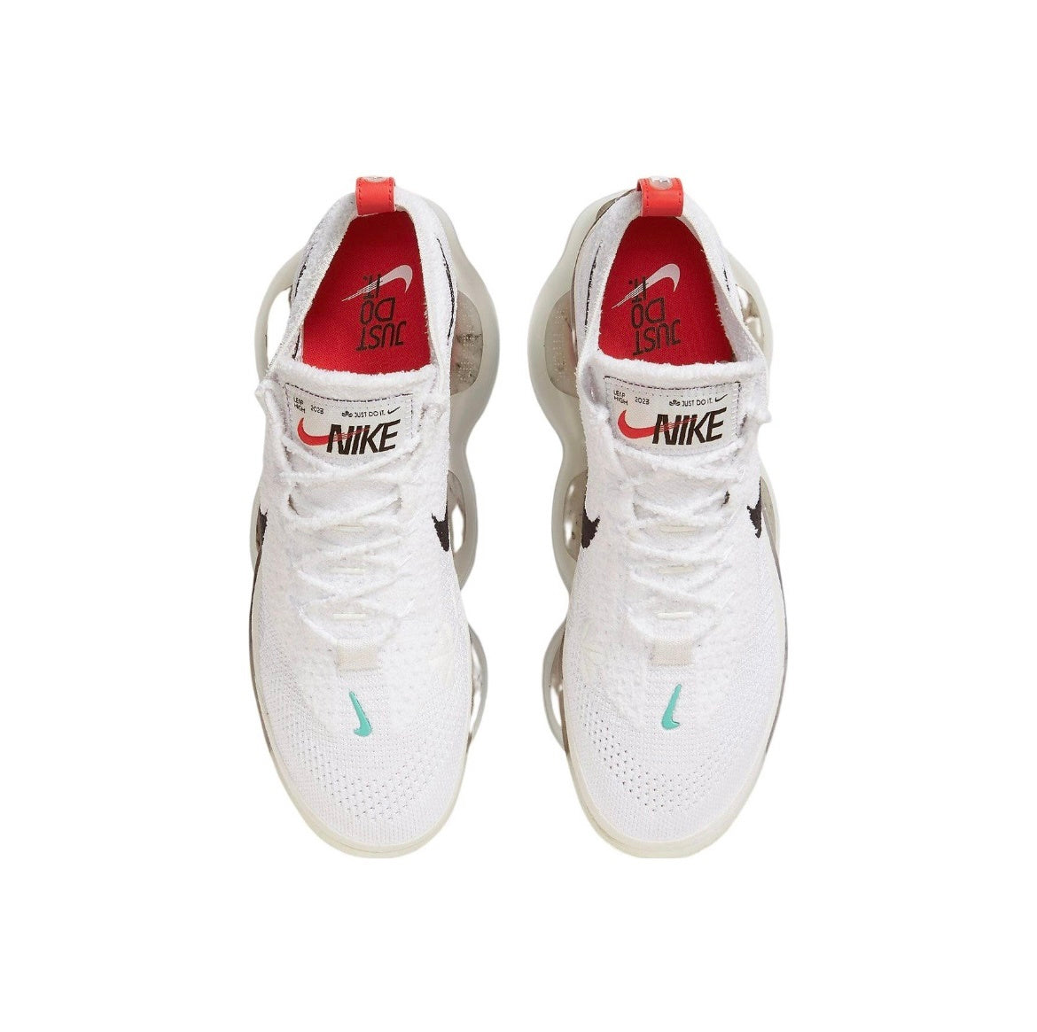 Nike Air Max Scorpion Sneakers in White Black FD4319-101 - product image from the listing.