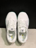 On THE ROGER Clubhouse Pro Tennis Shoes in White Mint Green - product image from the listing.