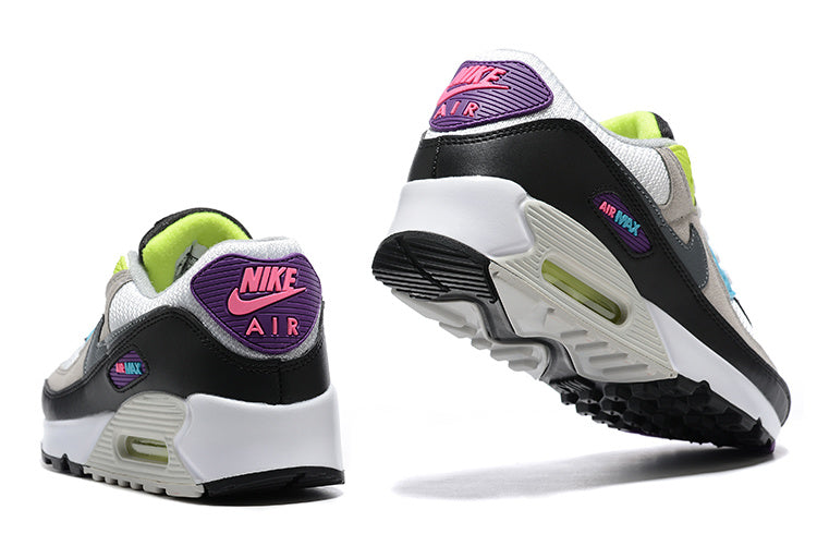 Nike Air Max 90 Sneakers in White Black Multicolor DR9900-100 - product image from the listing.