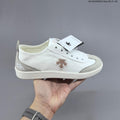 DESCENTE CHRON PACER CVS Low-Top Sneakers in White Grey D5331LSN20 - product image from the listing.