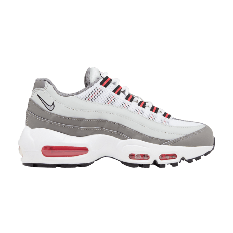 Recraft Flat Pewter Red (GS) - Nike Air Max 95 - product image from the listing.