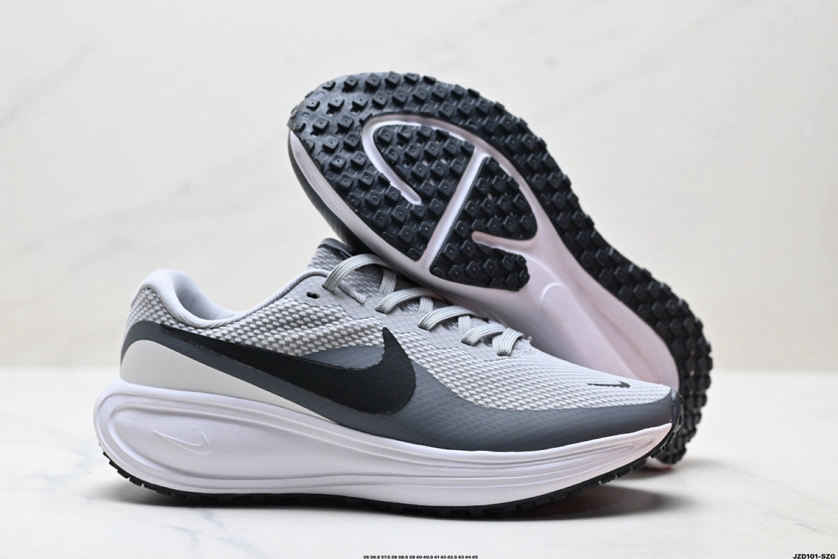 Nike Revolution 8 Running Shoes, in White and Gray - product image from the listing.