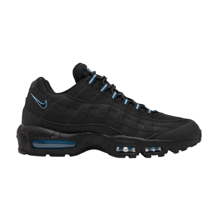 Nike Air Max 95 in Black University Blue - product image from the listing.