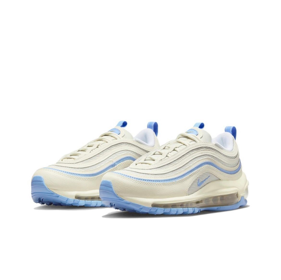 Sneakers, White and Blue, - Nike Air Max 97 FN7492-133 - product image from the listing.