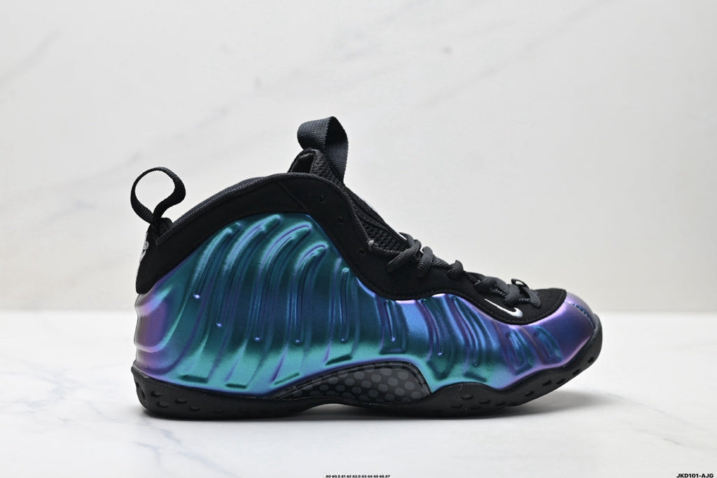 Nike Air Foamposite One Penny Hardaway Iridescent Trainers - product image from the listing.