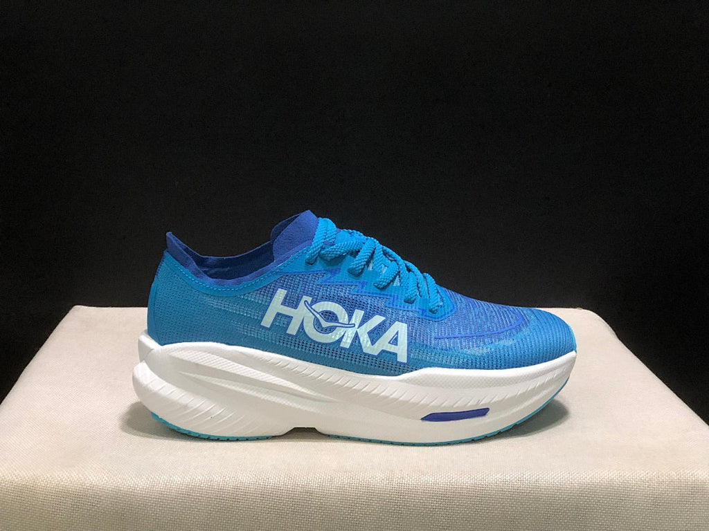 HOKA Mach X 2 Running Shoes in Blue - product image from the listing.