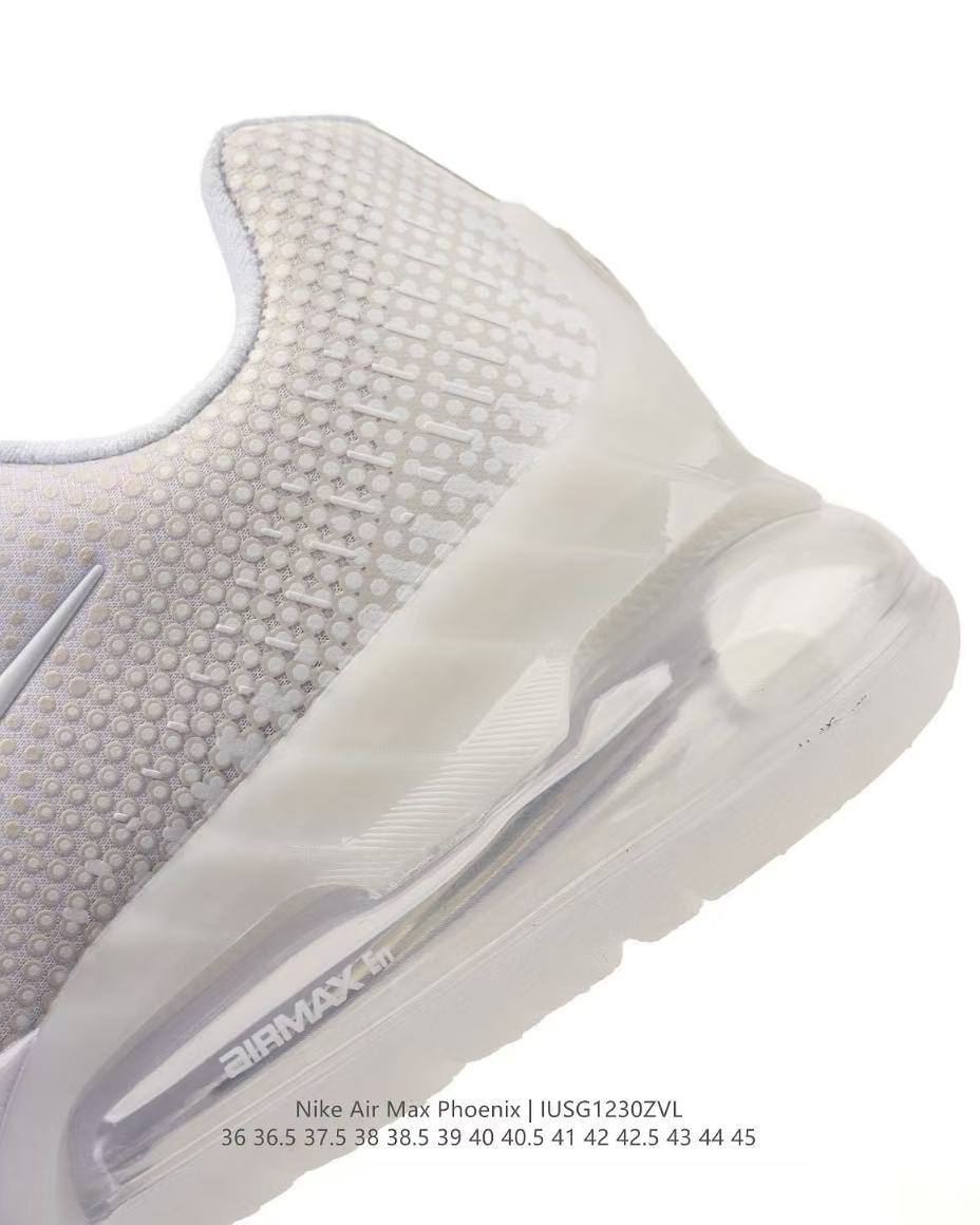 Nike Air Max Phoenix Running Sneakers in White JUSG1230ZVL - product image from the listing.