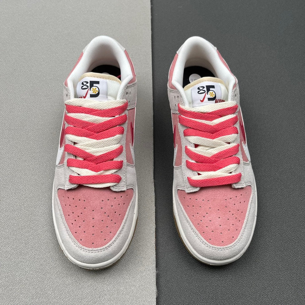 Nike Dunk Low SE Rabbit Year Sneakers in Pink White DO9457-117 - product image from the listing.