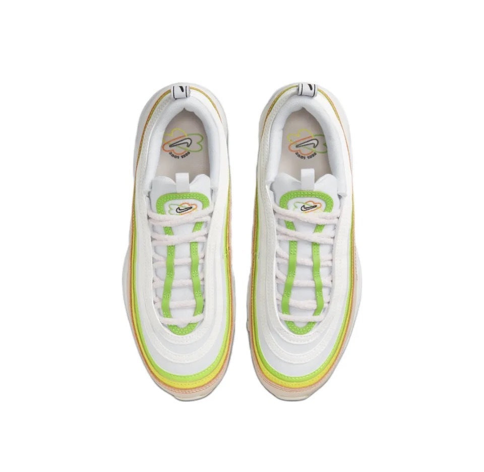 Women's Nike Air Max 97 Sneakers White FD0870-100 - product image from the listing.