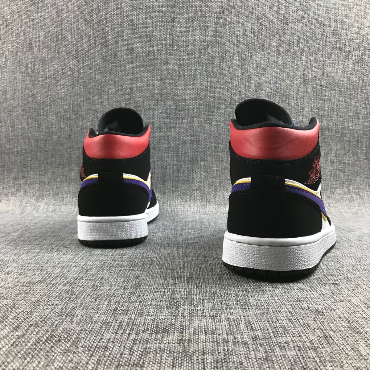 Air Jordan 1 Mid What The Sneakers in Multicolor 852542-005 - product image from the listing.