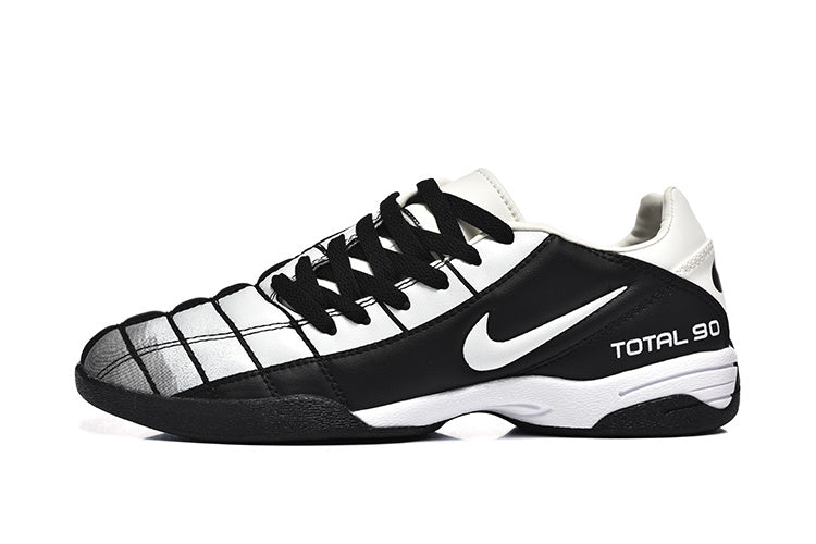 Nike Total 90 Black and White Indoor Soccer Footwear - product image from the listing.
