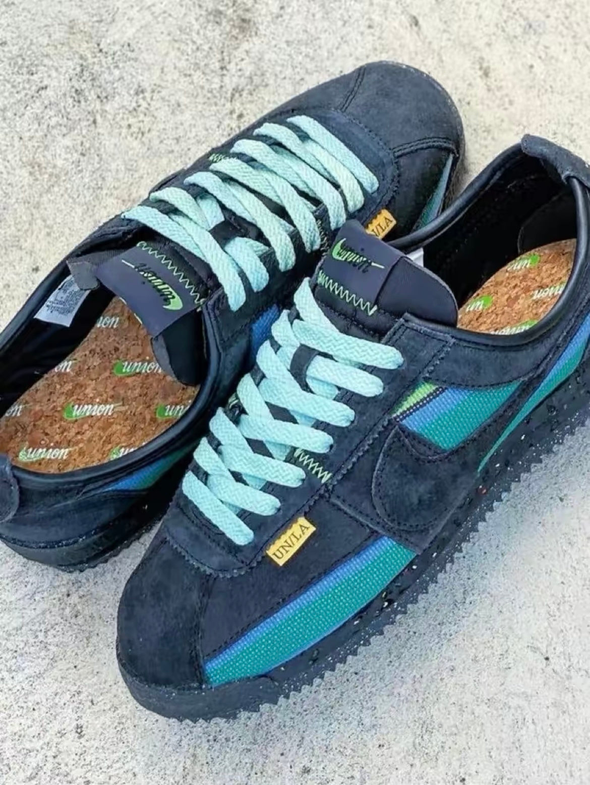 Nike Cortez SP Union LA Off Noir Trainers DR1413-001 - product image from the listing.