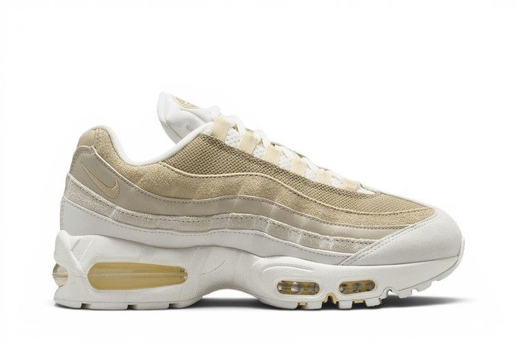 Women's Nike Air Max 95 Big Bubble Sail Light Orewood Brown Linen - product image from the listing.