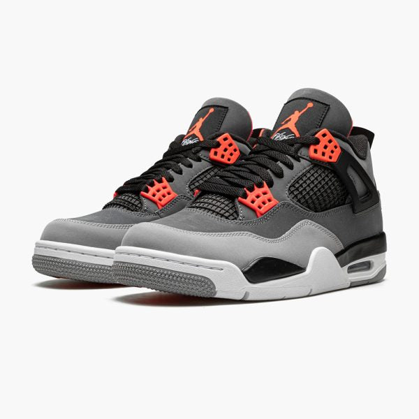 "Infrared" AIR JORDAN 4 RETRO - product image from the listing.
