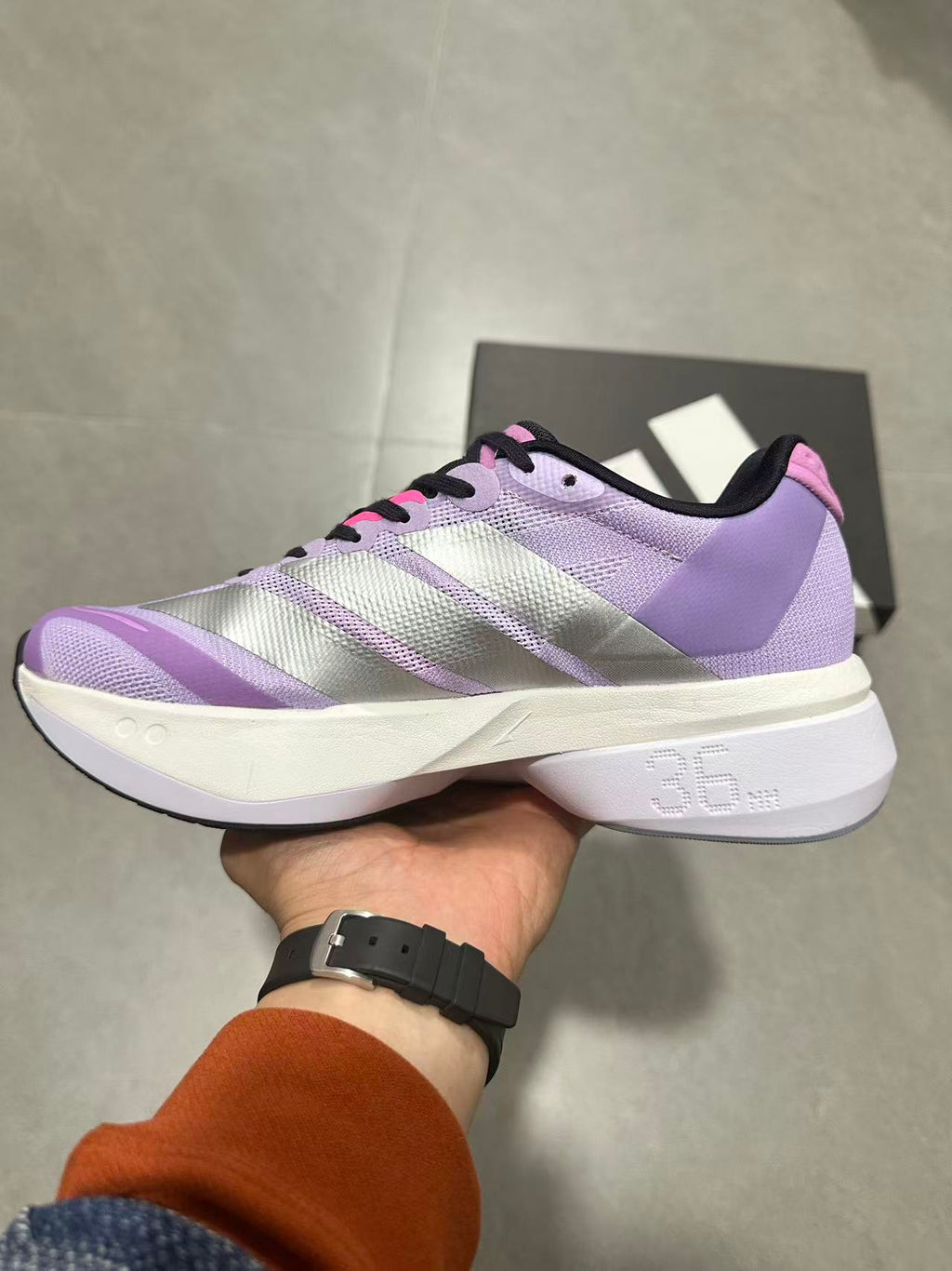 Nike Lightstrike Pro Running Shoes Lavender in Pink - product image from the listing.