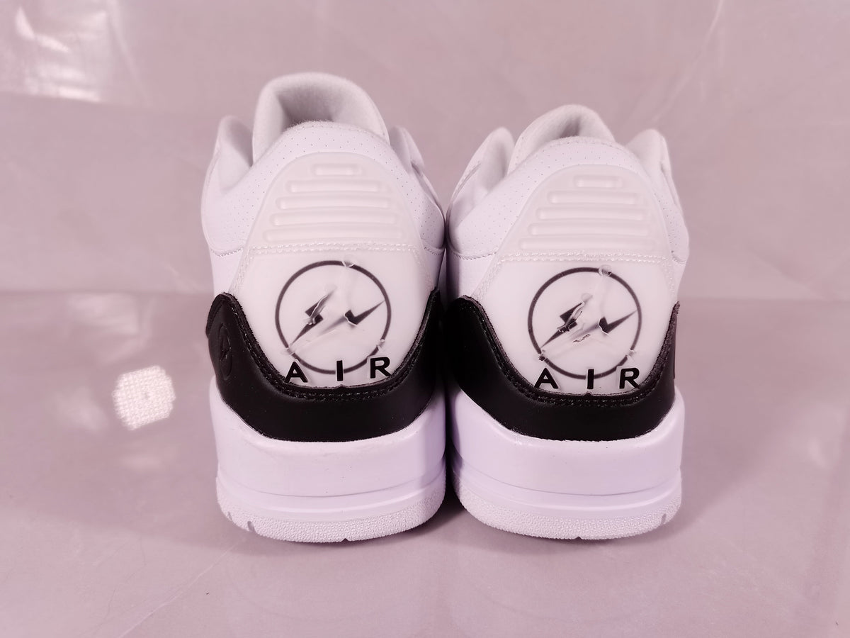 Nike Air Jordan 3 Retro SP Sneakers in White and Black - product image from the listing.