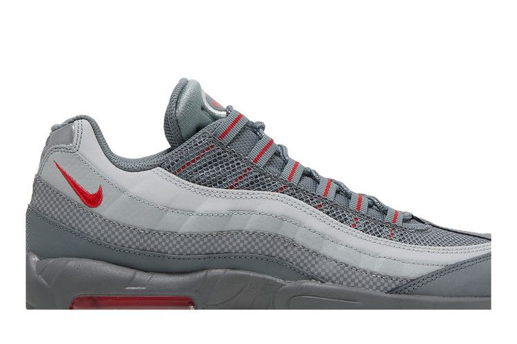Nike Air Max 95 in Grey Red - product image from the listing.