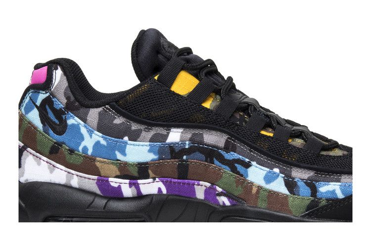 Nike Air Max 95 ERDL Party in Black - product image from the listing.