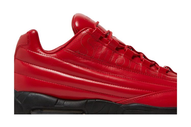Nike Air Max 95 Lux Supreme in Red - product image from the listing.
