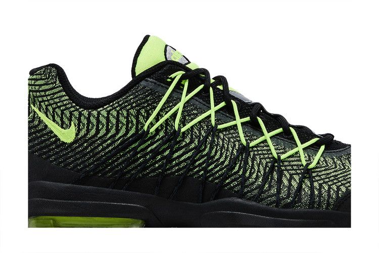 Nike Air Max 95 Jacquard in Black Volt - product image from the listing.