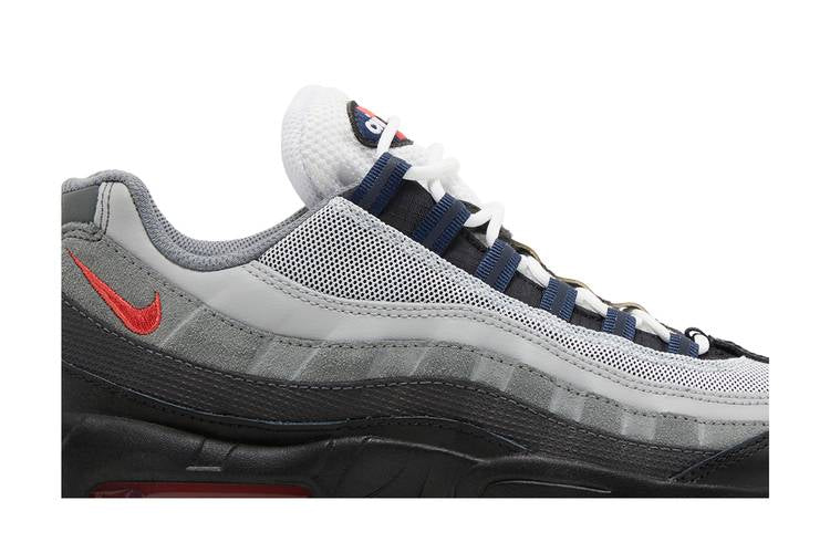 Nike Air Max 95 Track in Red Smoke Grey - product image from the listing.