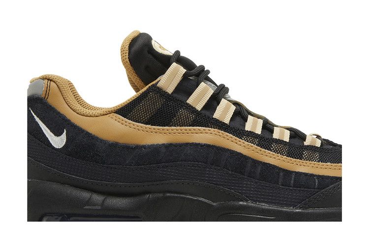 Nike Air Max 95 Black Elemental in Gold - product image from the listing.