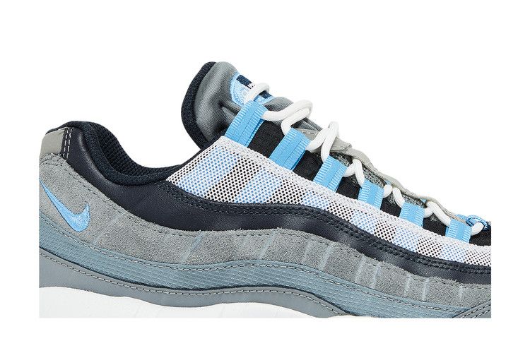 Cool Grey University Blue Dark Obsidian - Nike Air Max 95 - product image from the listing.